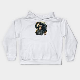 Monkey Astronaut Kids Hoodie